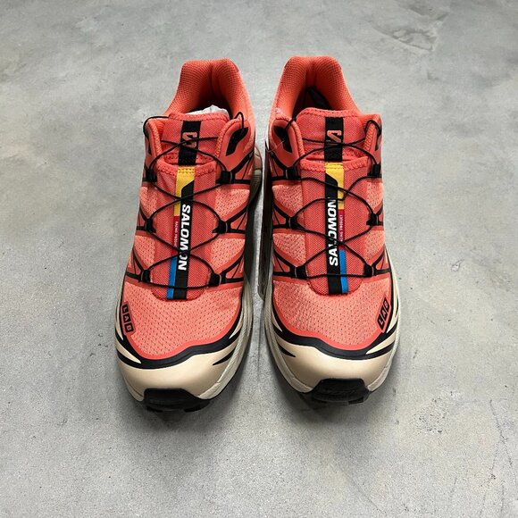 Salomon Men's Size 10.5 XT-6 Living Coral 474450 - New - Picture 4 of 6